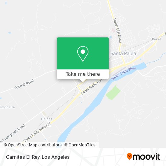 Mapa de Carnitas El Rey