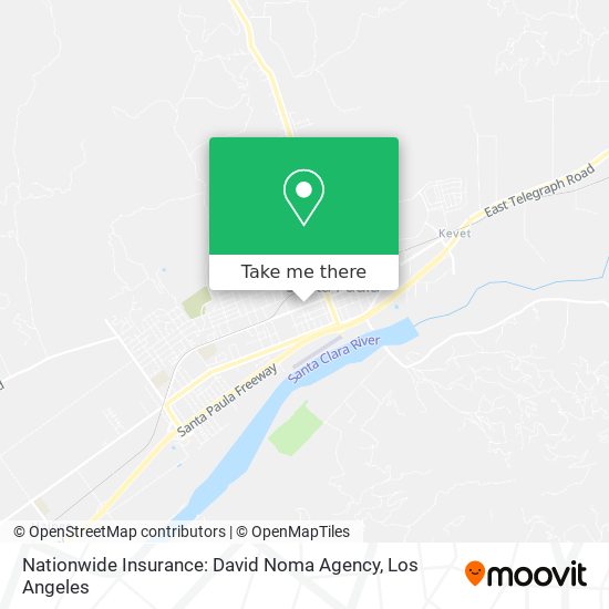 Nationwide Insurance: David Noma Agency map