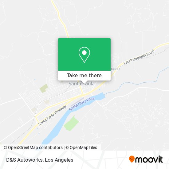Mapa de D&S Autoworks