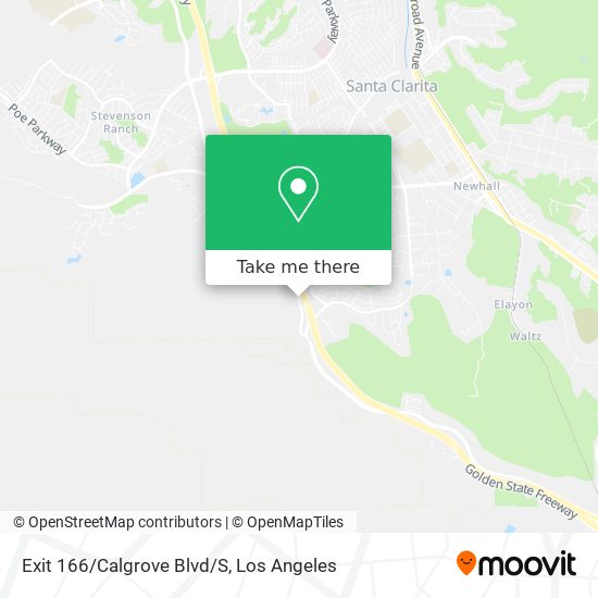 Exit 166/Calgrove Blvd/S map