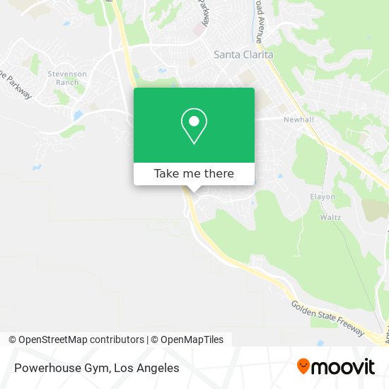 Powerhouse Gym map