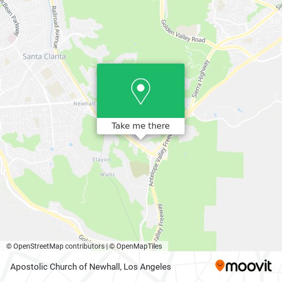 Mapa de Apostolic Church of Newhall