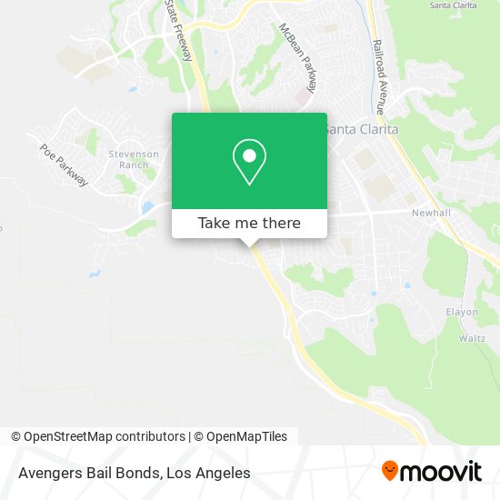 Avengers Bail Bonds map