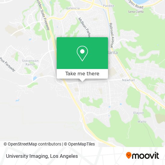 University Imaging map