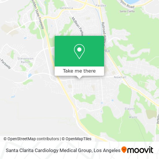 Santa Clarita Cardiology Medical Group map