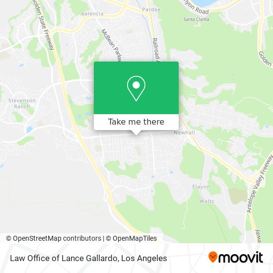 Mapa de Law Office of Lance Gallardo