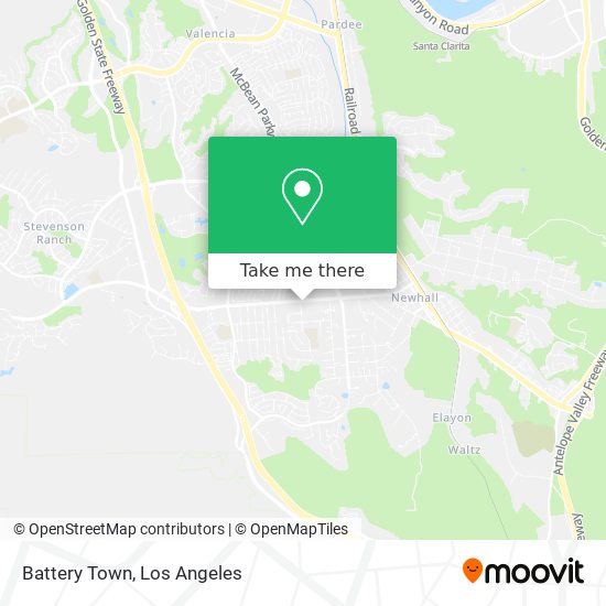 Battery Town map