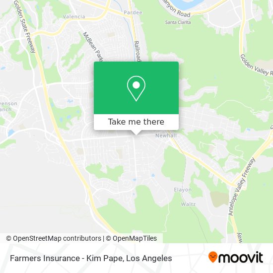 Mapa de Farmers Insurance - Kim Pape