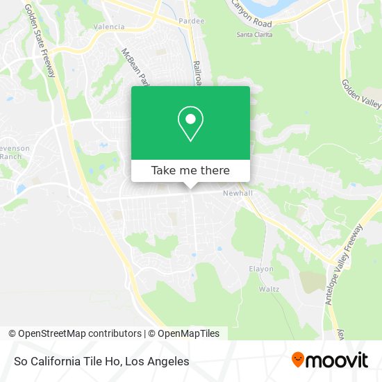 So California Tile Ho map