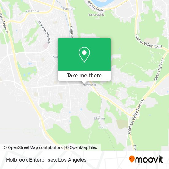 Holbrook Enterprises map
