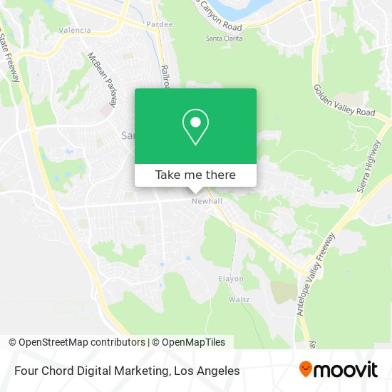 Four Chord Digital Marketing map