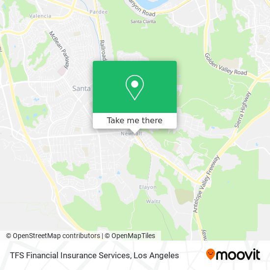 TFS Financial Insurance Services map