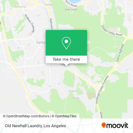 Old Newhall Laundry map