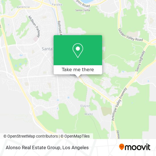 Alonso Real Estate Group map