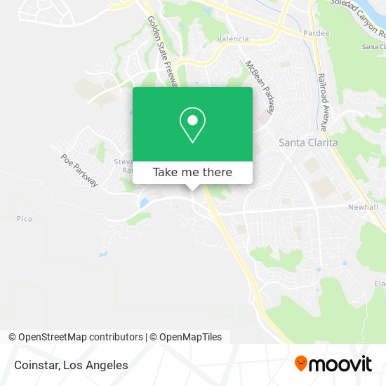 Coinstar map