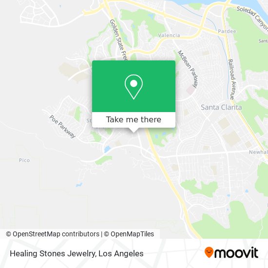 Healing Stones Jewelry map