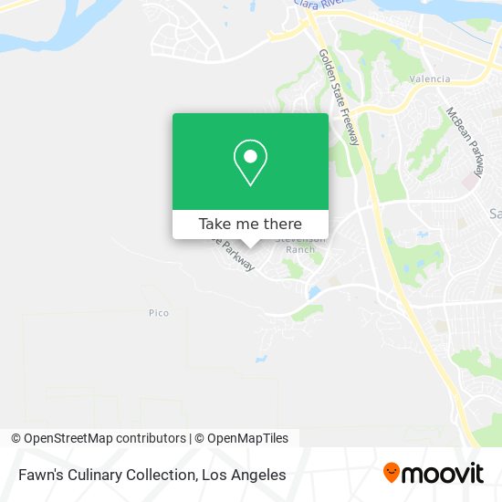 Mapa de Fawn's Culinary Collection