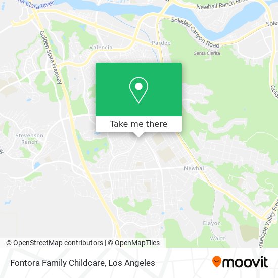 Fontora Family Childcare map