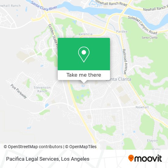 Pacifica Legal Services map