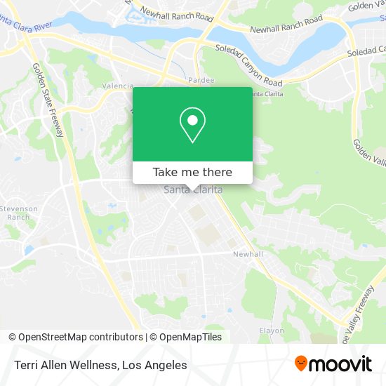 Mapa de Terri Allen Wellness