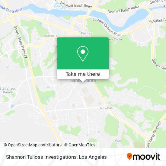 Mapa de Shannon Tulloss Investigations