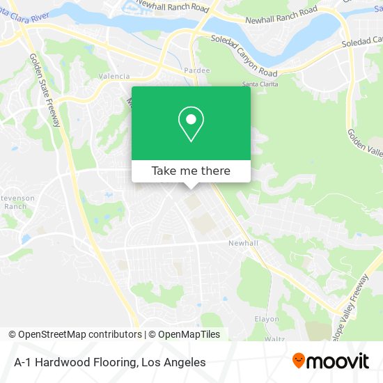 A-1 Hardwood Flooring map