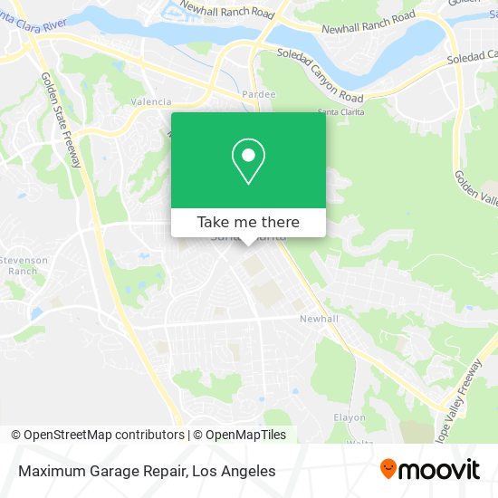 Maximum Garage Repair map