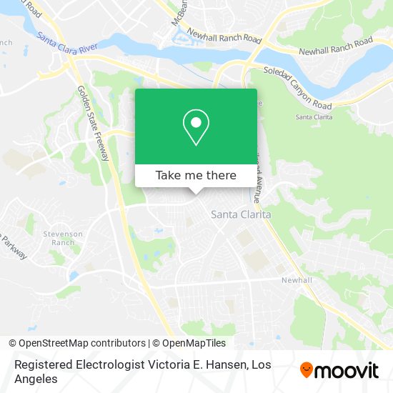 Mapa de Registered Electrologist Victoria E. Hansen