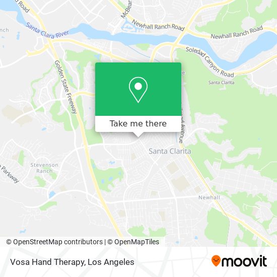 Vosa Hand Therapy map