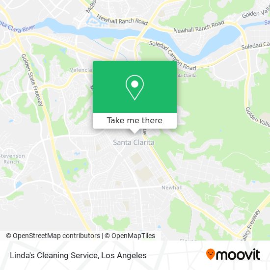 Linda's Cleaning Service map