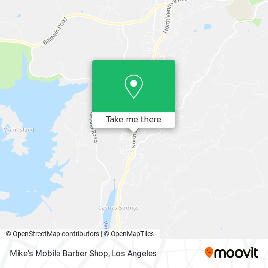 Mike's Mobile Barber Shop map