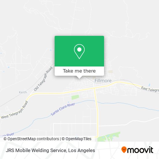 Mapa de JRS Mobile Welding Service