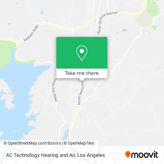 Mapa de AC Technology Heating and Air