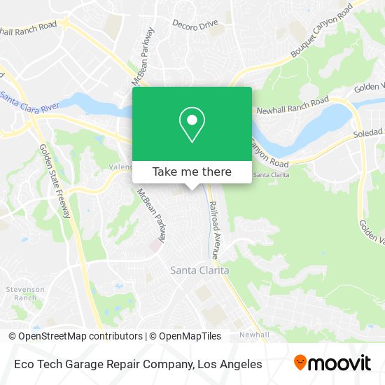 Eco Tech Garage Repair Company map