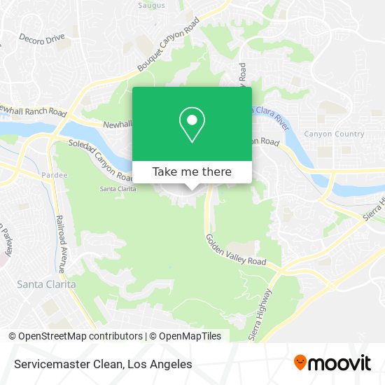 Servicemaster Clean map