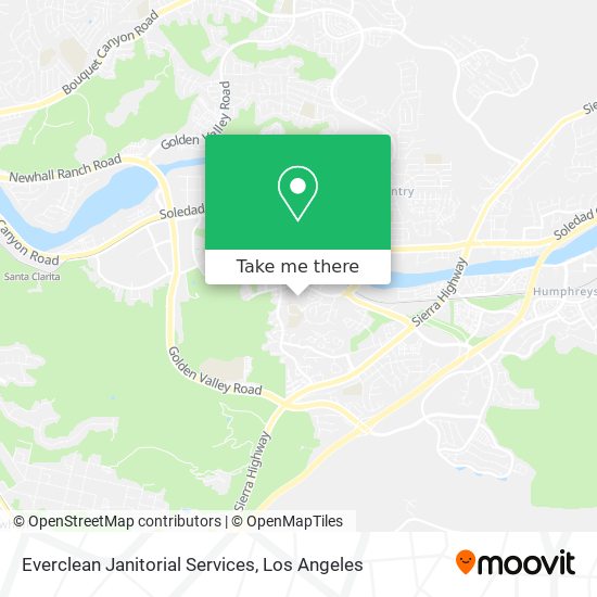 Everclean Janitorial Services map