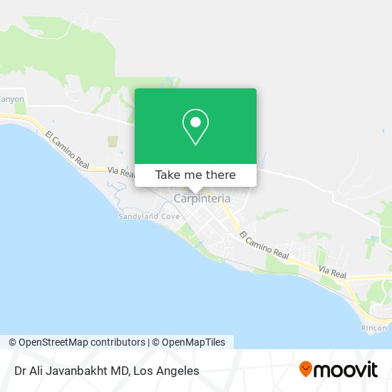 Dr Ali Javanbakht MD map