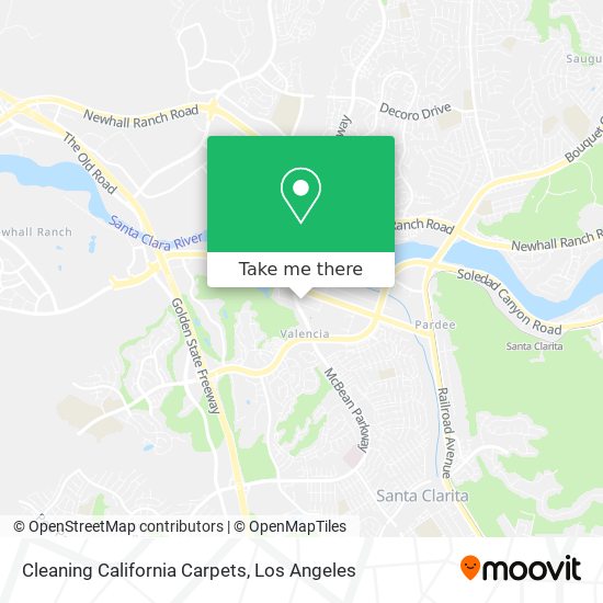 Cleaning California Carpets map