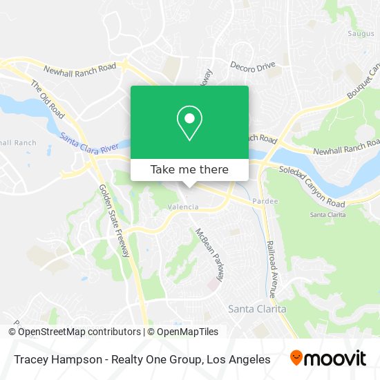 Mapa de Tracey Hampson - Realty One Group