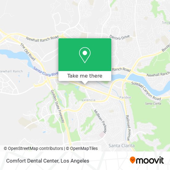 Comfort Dental Center map