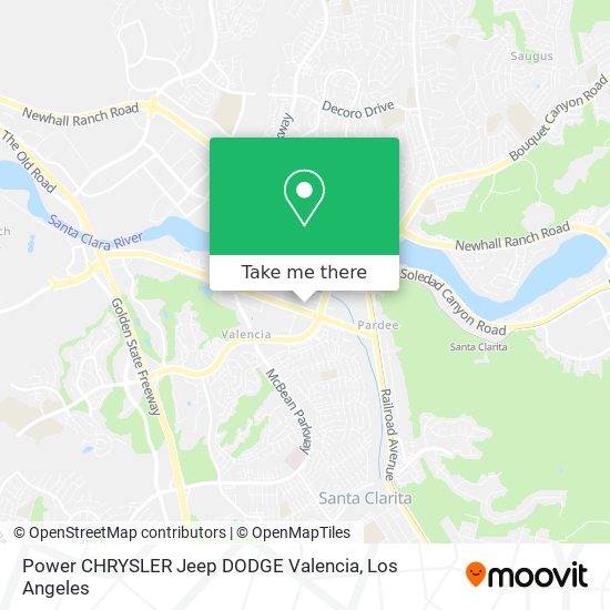 Power CHRYSLER Jeep DODGE Valencia map