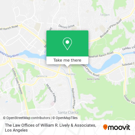 The Law Offices of William R. Lively & Associates map