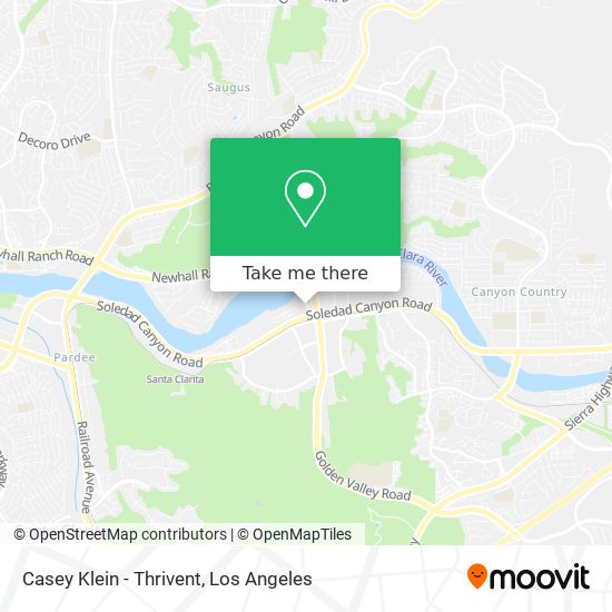 Mapa de Casey Klein - Thrivent