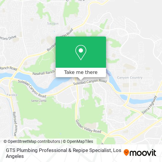 Mapa de GTS Plumbing Professional & Repipe Specialist