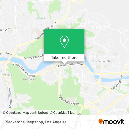 Mapa de Blackstone Jeepshop