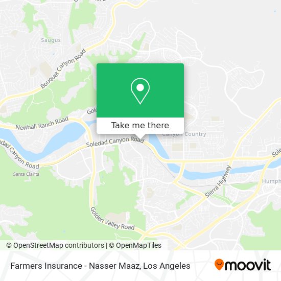 Mapa de Farmers Insurance - Nasser Maaz