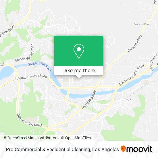 Pro Commercial & Residential Cleaning map