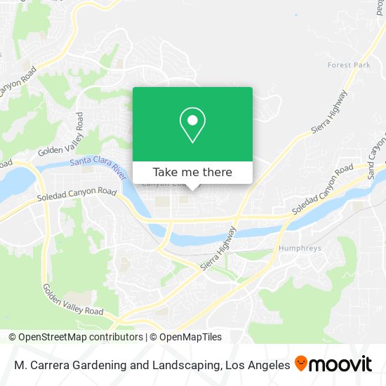 M. Carrera Gardening and Landscaping map