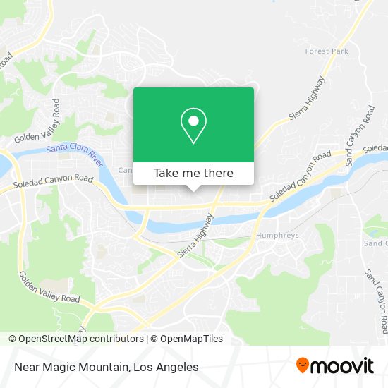 Mapa de Near Magic Mountain