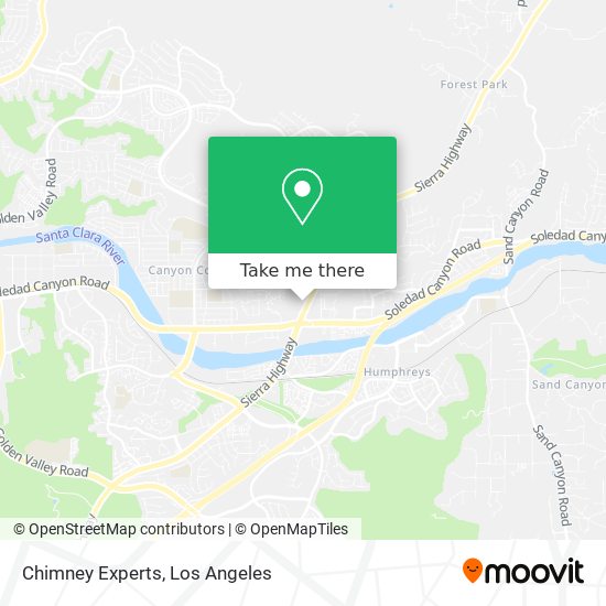 Chimney Experts map